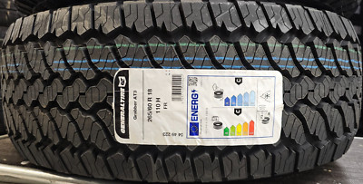 NEU General Grabber AT3 265/60/18 265 60 R18 110H ALL TERRAIN SUV REIFEN 2656018
