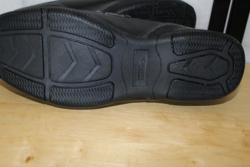 PERRY ELLIS BLACK SMOOTH LEATHER SHOES/LOAFERS SZ 12 NWOB - Picture 7 of 7