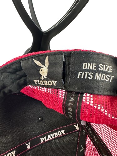 Playboy Bunny Unisex Black Embroidered baseball Hat Cap Adjustable Snapback - Picture 5 of 9
