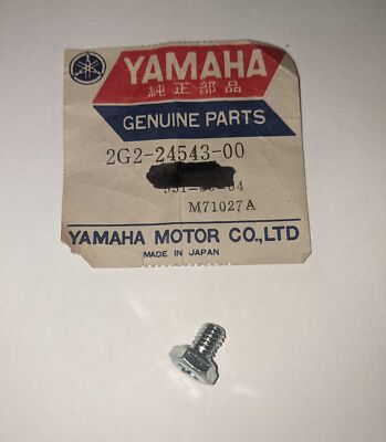 Yamaha Drain Plug Part Number - 2G2-24543-00 | eBay