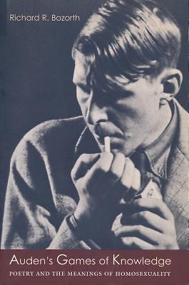 Auden's Games of Knowledge by 