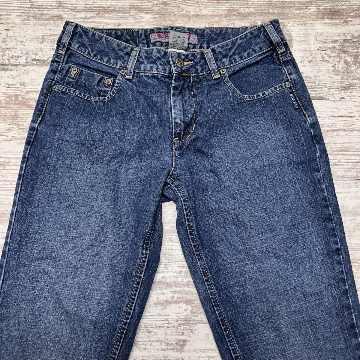 Silver Jeans Womens 30x32 Blue Denim Dark Wash Bootcut Western