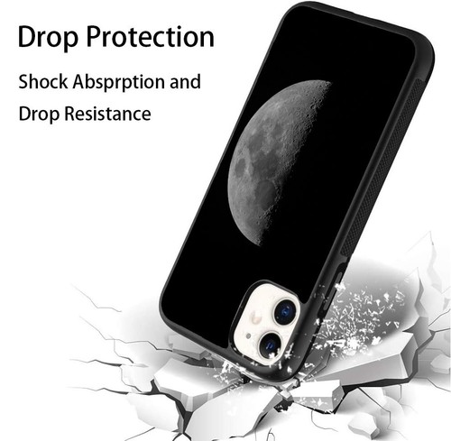 For Apple iPhone Samsung Galaxy TPU Case solar eclipse moon sky sun - Picture 8 of 25