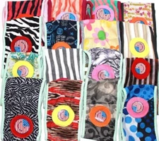 SET - 3pcs RANDOM Colors Diapers Dog Male Boy BELLY BAND For Small Dogs XXS - L