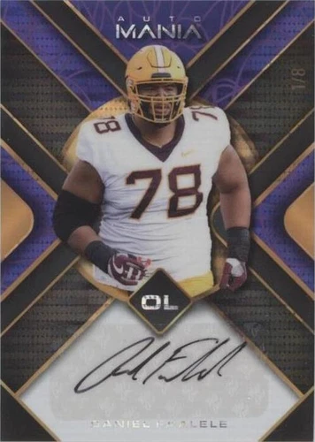2022 Wild Card Auto Mania Daniel Faalele #AM-TH67