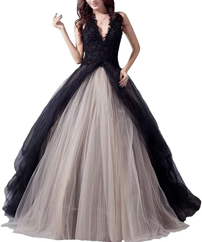 Black Regular 16 Women's Size Wedding Dresses