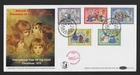 British 1979 Xmas/Helicopter Flight & Stamped Noel on rev Benham FDC No 178