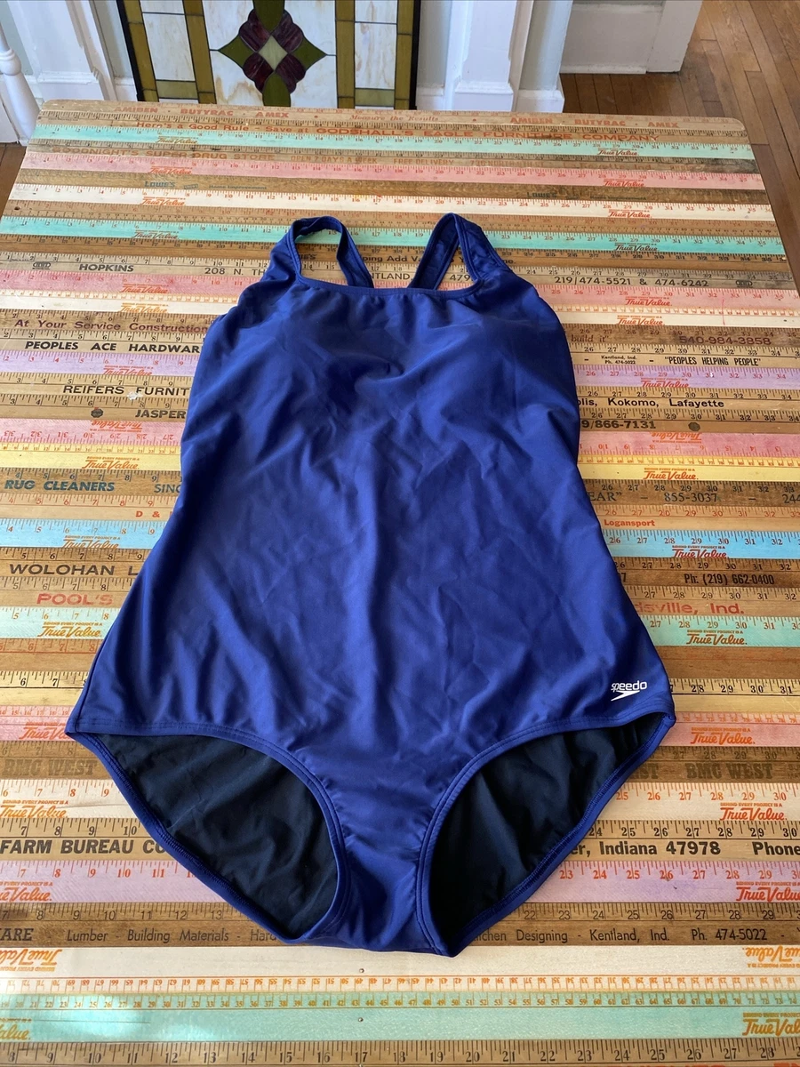 SPEEDO Size 20 Ultraback Plus Chlorine Resist 1 PC Lap Swim