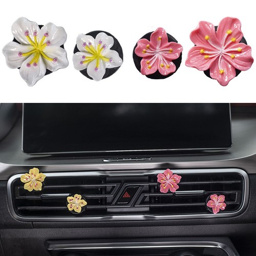 Cute Flower Car Outlet Vent Perfume Clip Conditioning Aromatherapy Freshener - Bild 5 von 16