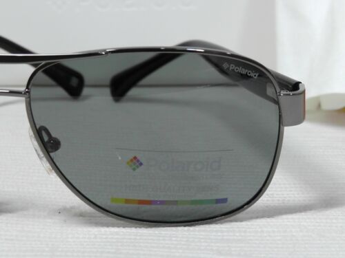 Polaroid Pilotensonnenbrille polarisiert PLD2005S schwarz/Rutheniumgestell graue Gläser - Bild 6 von 12