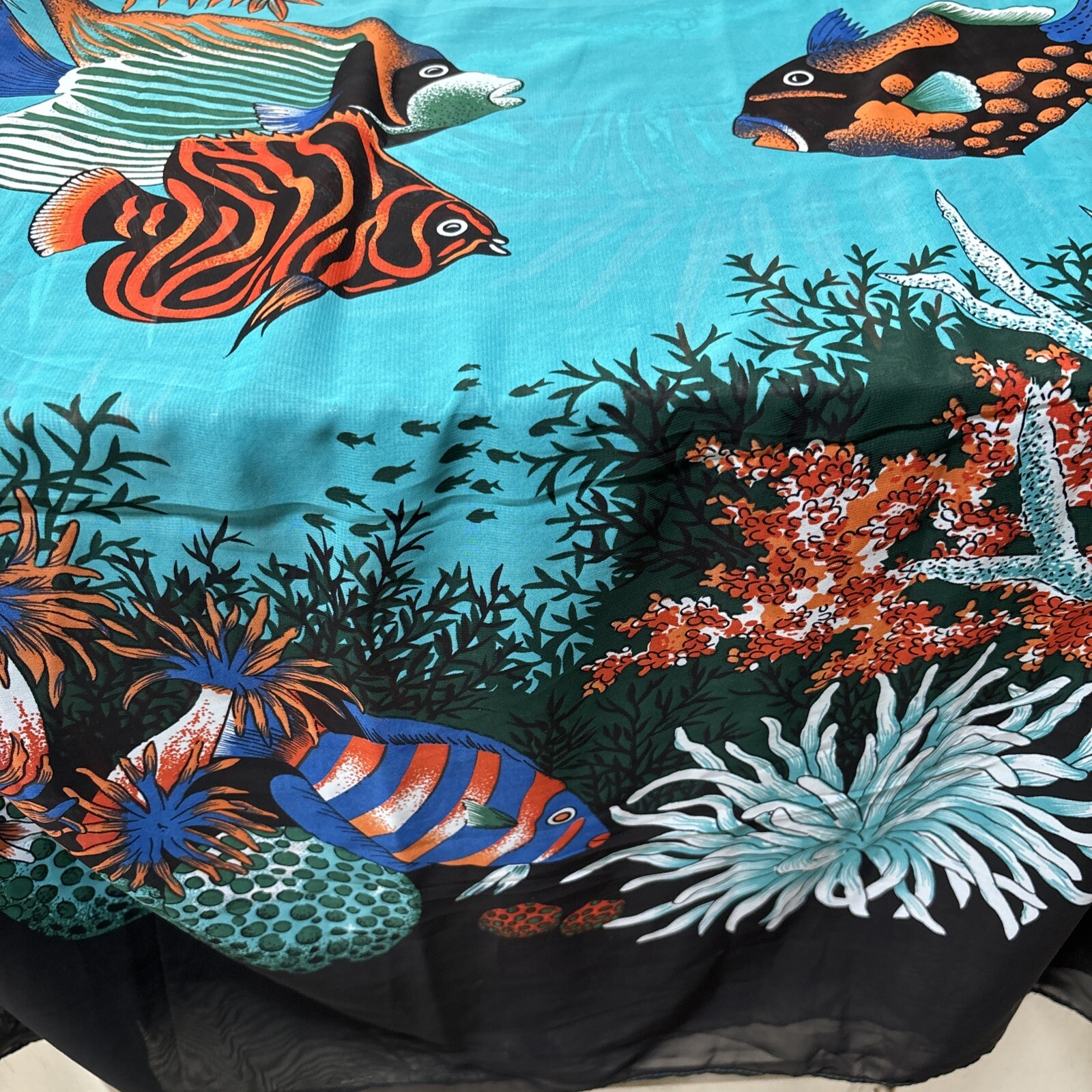 martinique rectangular polyester scarf under the … - image 4