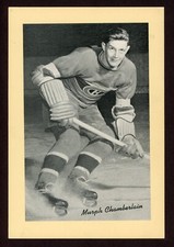 1934-43 BEE HIVE HOCKEY PHOTOS (Group 1)  MURPH CHAMBERLAIN  MONTREAL  27298