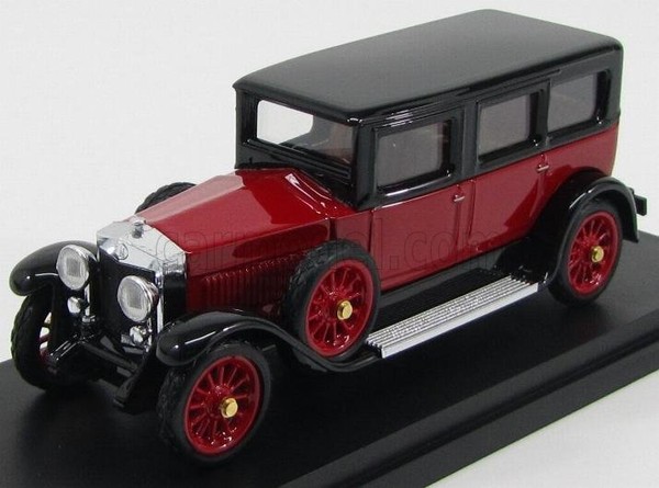 Rio 1/43 Fiat 519S Limousine 1929 Rot Schwarz Statisches Modell Diecast-image