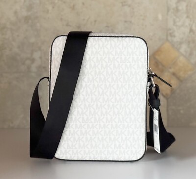 MICHAEL KORS COOPER MEDIUM SHOULDER CROSSBODY FLIGHT BAG MK MICHAEL KORS COOPER MEDIUM SHOULDER CROSSBODY FLIGHT BAG MK