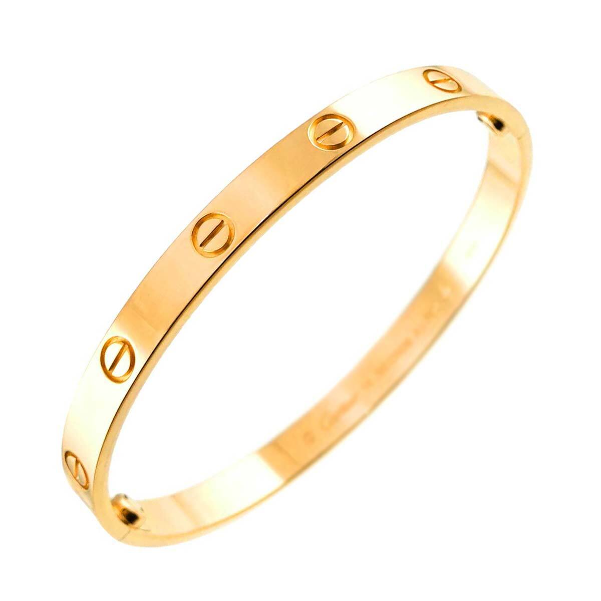 Cartier Love Bracelet 18K Yellow Gold Size 16 Model 90278652-image