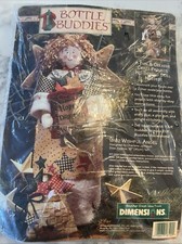 Vintage 1996 Dimensions Bottle Buddies "Wishful Angel" 18102, Christmas, NIP
