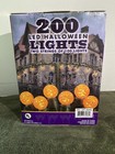Vintage 200 LED Halloween Lights 2 Strings Of 100 Lights Indoor/ Outdoor