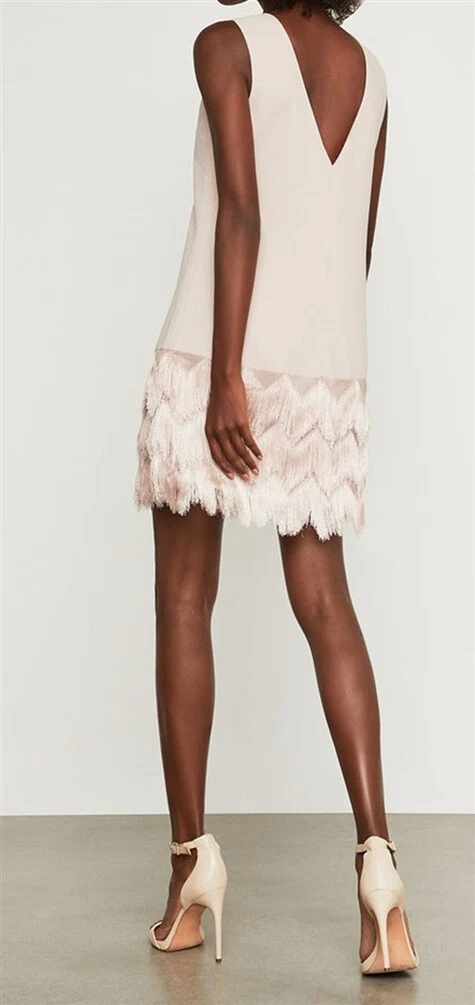 Bcbg fringe shop dress