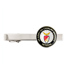 Us Army 6th Cavalry Brigade Military Veteran Tie Clip Tie Bar Gift
