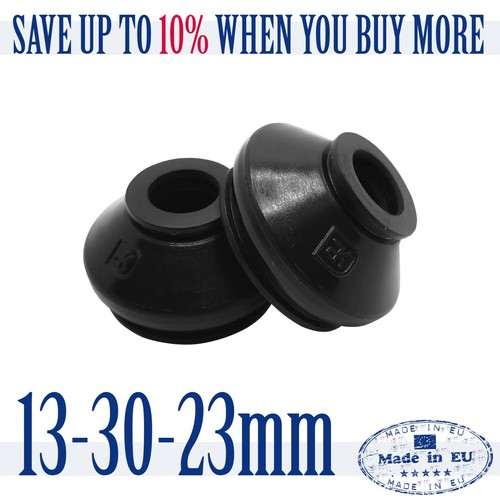 2 X High Quality Rubber 13 30 23 Tie Rod End and Ball Joint Dust Boots