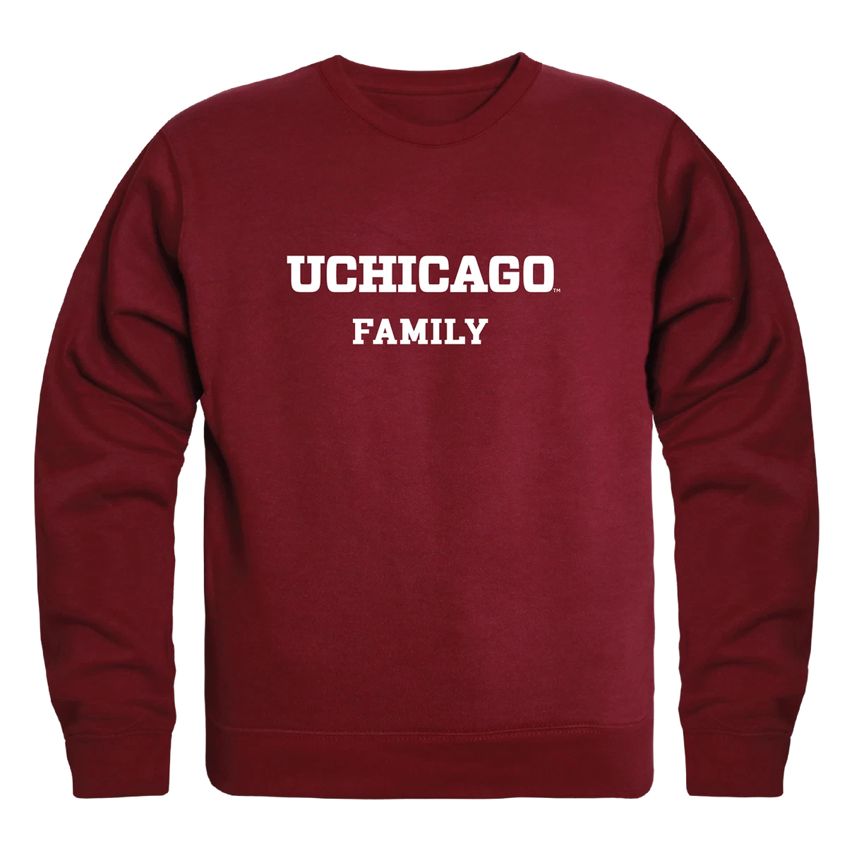 University of Chicago Maroons Family Crewneck Sweatshirt Sweater