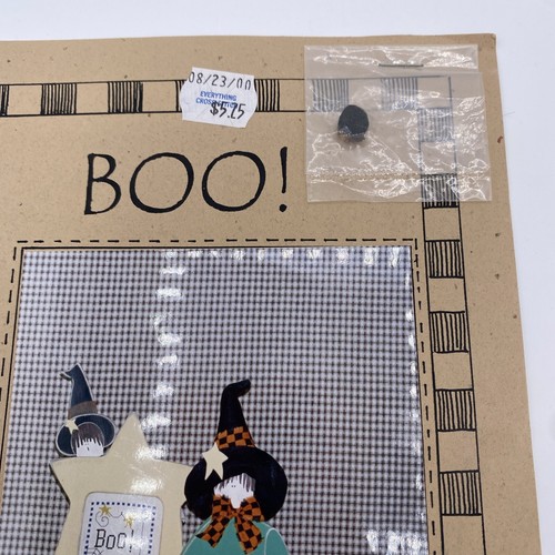 BOO! Cross Stitch Patterns Lot Of 2 M Designs & Sweetheart Co - Picture 6 of 7
