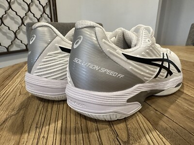 Asics Mens Solution Speed FF Clay Tennis Shoes Size 6.5 white | eBay