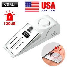 KERUI Door Stop Alarm and Mini Travel Door Lock Self-Defense Security Device