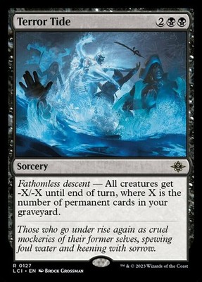 x1 Terror Tide R MTG The Lost Caverns of Ixalan M/NM, English