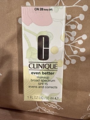 NEW Clinique Even Better Clinical Serum Foundation SPF 25 CN 90 Sand 1 oz Sealed