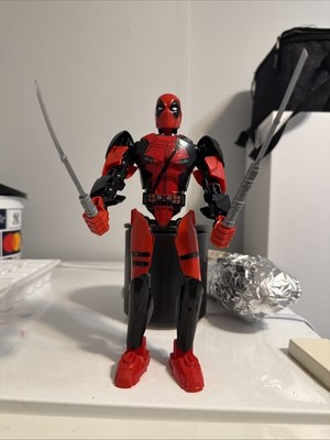 LEGO Mini-Deadpool Figure with 2 Pistols, 2 Swords, and 1 Sai