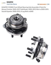 Front Wheel Hub Bearing Assembly for 05-17 Nissan Frontier Xterra Suzuki Equator