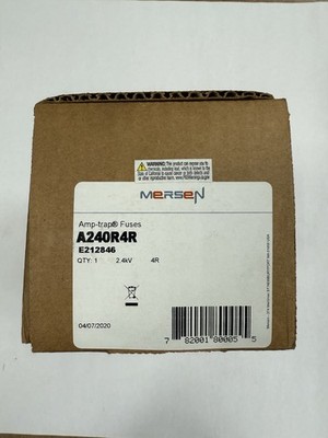 Mersen Fuse A240R4R, FUSE 2.75KV 4R 45KA I.R.SYM
