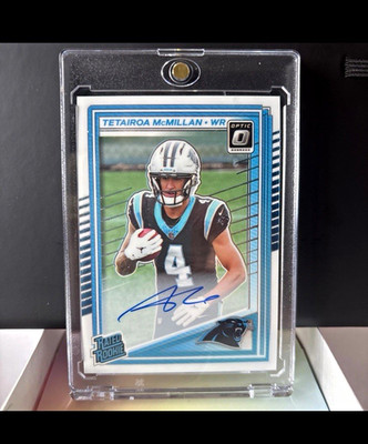 Panini 2025 Donruss Optic Tetairoa McMillan Rated Rookie Auto /350 #209