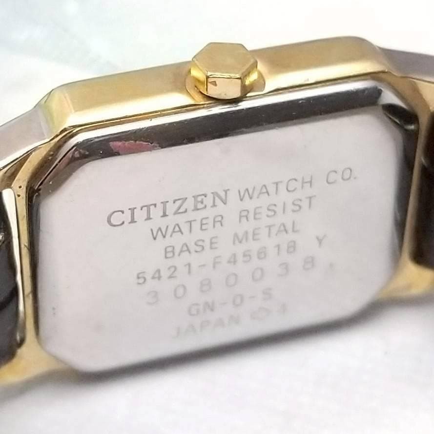 Working Citizen Watch Rectangular Dial 2P Stone L… - image 9