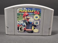 Mario Kart N64 Nintendo 64, 1996 Authentic Game Cartridge tested FREE SHIPPING
