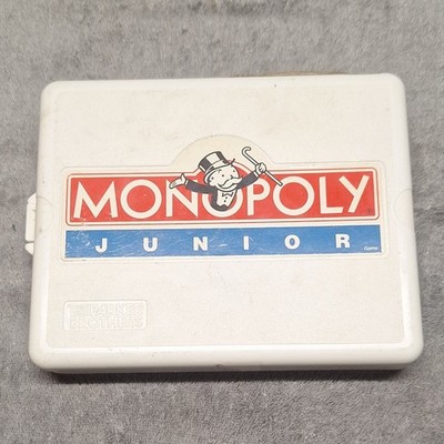 Parker Brothers Monopoly Junior Board Game 1991 2 Players Ages 5+ Finance Theme