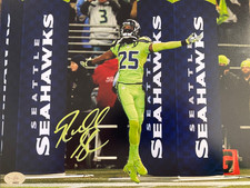 Richard Sherman Autographed Signed 8x10 Photo Seahawks Sherman Hologram COA