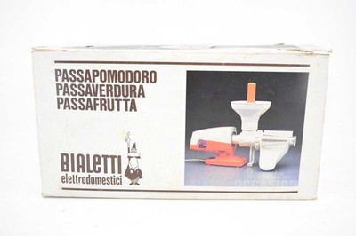 Vintage Bialetti Electric Working Tomato Passafrutta Passapomodoro