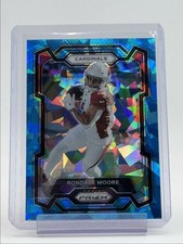 RONDALE MOORE 2023 PANINI PRIZM FOOTBALL BLUE ICE CARDINALS /99 Q5454