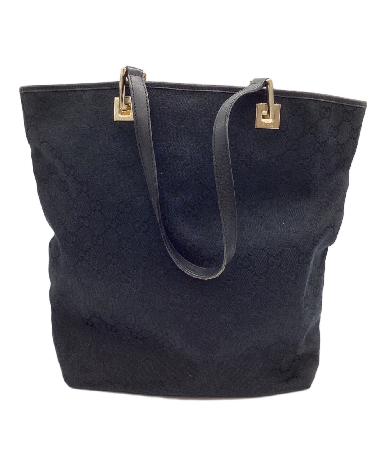 GUCCI GG Canvas Tote Bag in Black