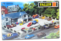 Mauerzaun, Muurwerk, Ungebaut, 1:87, Faller H0, 180532, Folierte Ovp, Fh
