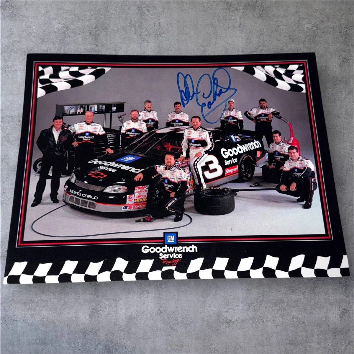 Dale Earnhardt NASCAR Original Autographed Photos for sale | eBay