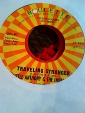 Little Anthony & The Imperials, Travelling Stranger ~ Roulette 45