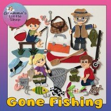 Fishing Felt Set for Flannel or Felt Board Play