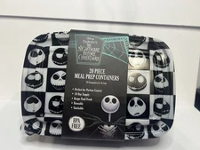 Disney Nightmare Before Christmas JACK Meal Prep Food Containers 20 BPA Free