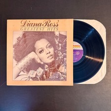 Diana Ross Greatest Hits LP Vinyl Album In Shrink Motown M6-869S1