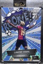 Lamine Yamal 1/1 Rookie Card Barcelona Spain World Cup Case Hit Soccer 1 Of 1