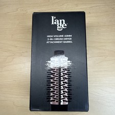 l  ange High Volume 43MM 2-IN-1 Brush Dryer Attachment Barrel 2597 Open Box