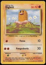 DIGLETT NON HOLO COMUNE SET BASE 47/102 ITA GD 2000 POKEMON WOTC TCG CARD